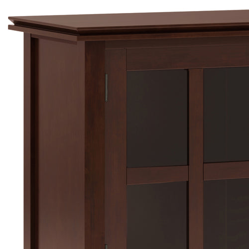 Artisan 60 Inch Wide Solid Wood Large Sideboard Buffet in Russet
