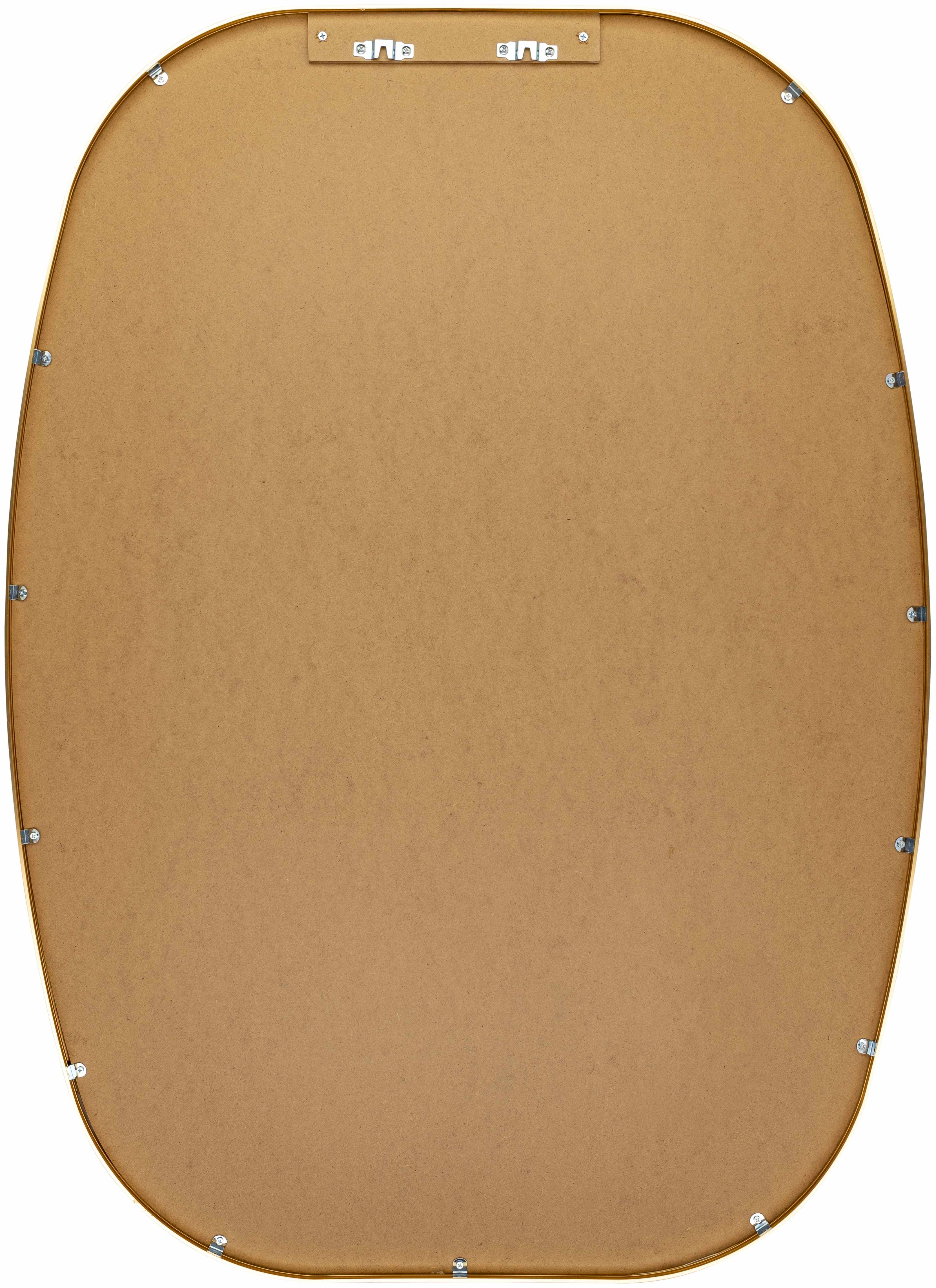 Kopparberg Gold Frame Round Mirror