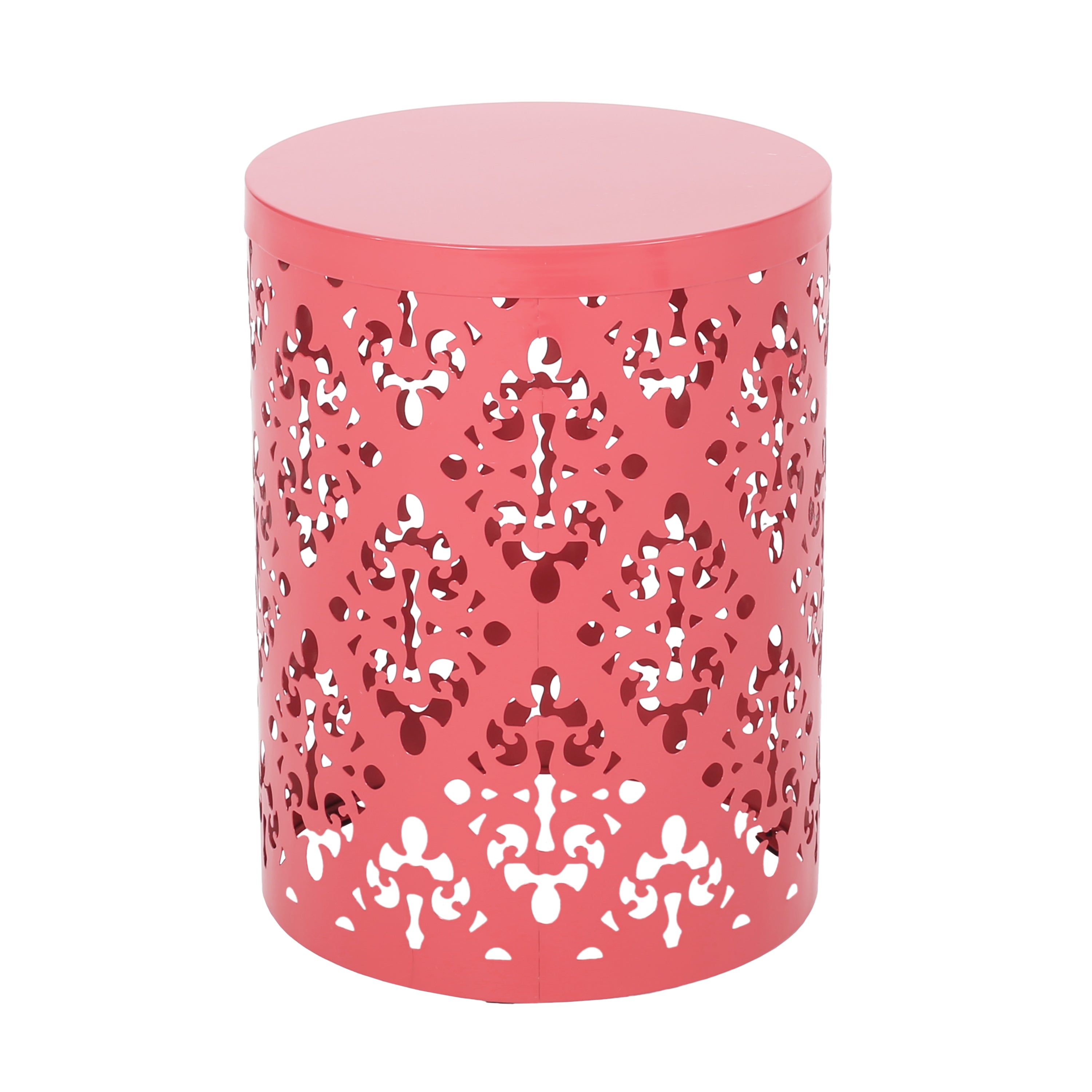 Outdoor Metal End Table - Large
