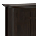 Bedford 54 Inch Wide Solid Wood Sideboard Buffet in Dark Tobacco
