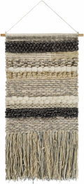 Kiefer Handwoven Wool Fringe Tapestry