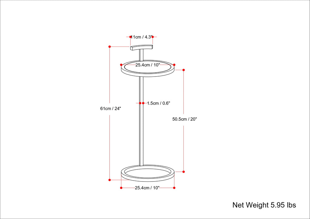 Brook C Side Table