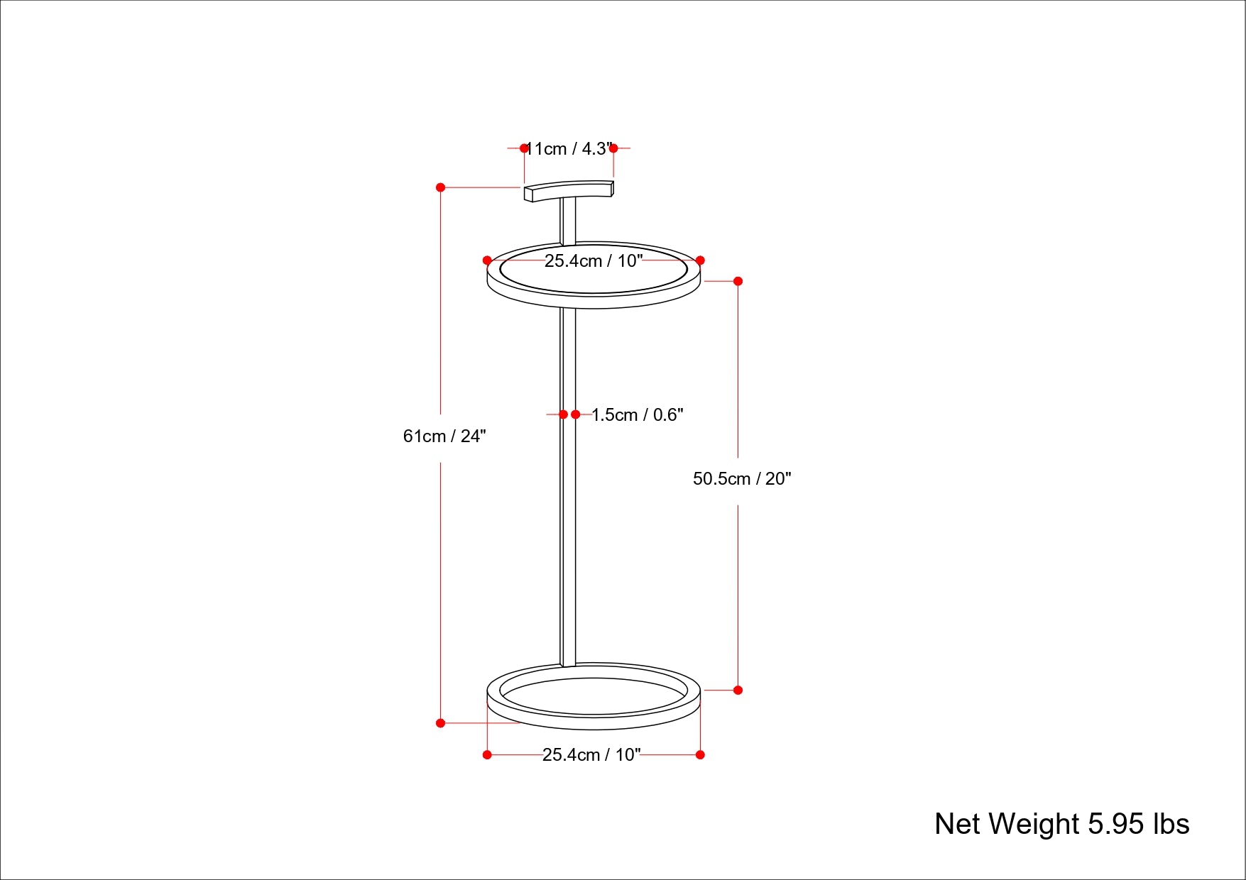Brook C Side Table