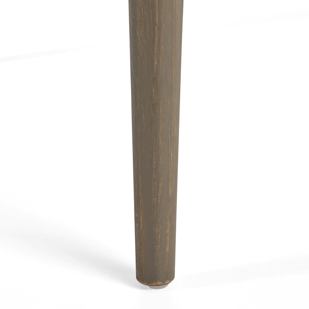 Outdoor Square Acacia Wood Table with Straight Legs