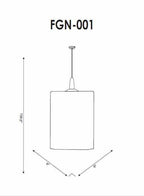 Kooskia Ceiling Light - Clearance