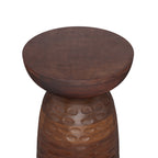Boyd 13 Inch Solid Mango Accent Table