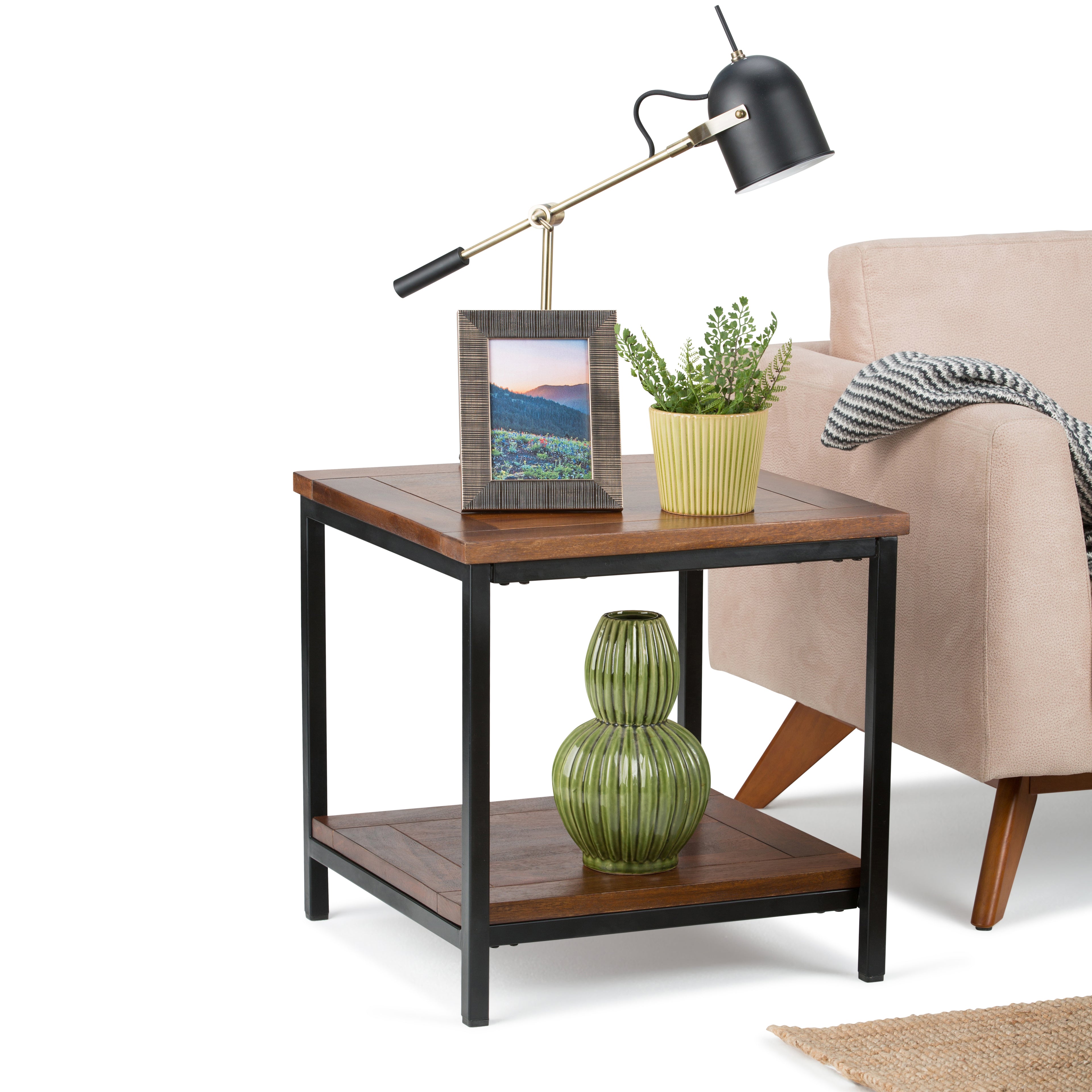 Skyler End Table - Dark