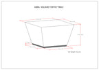Abba Square Coffee Table