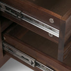 Lowry 60 Inch Wide Solid Acacia Wood Sideboard Buffet