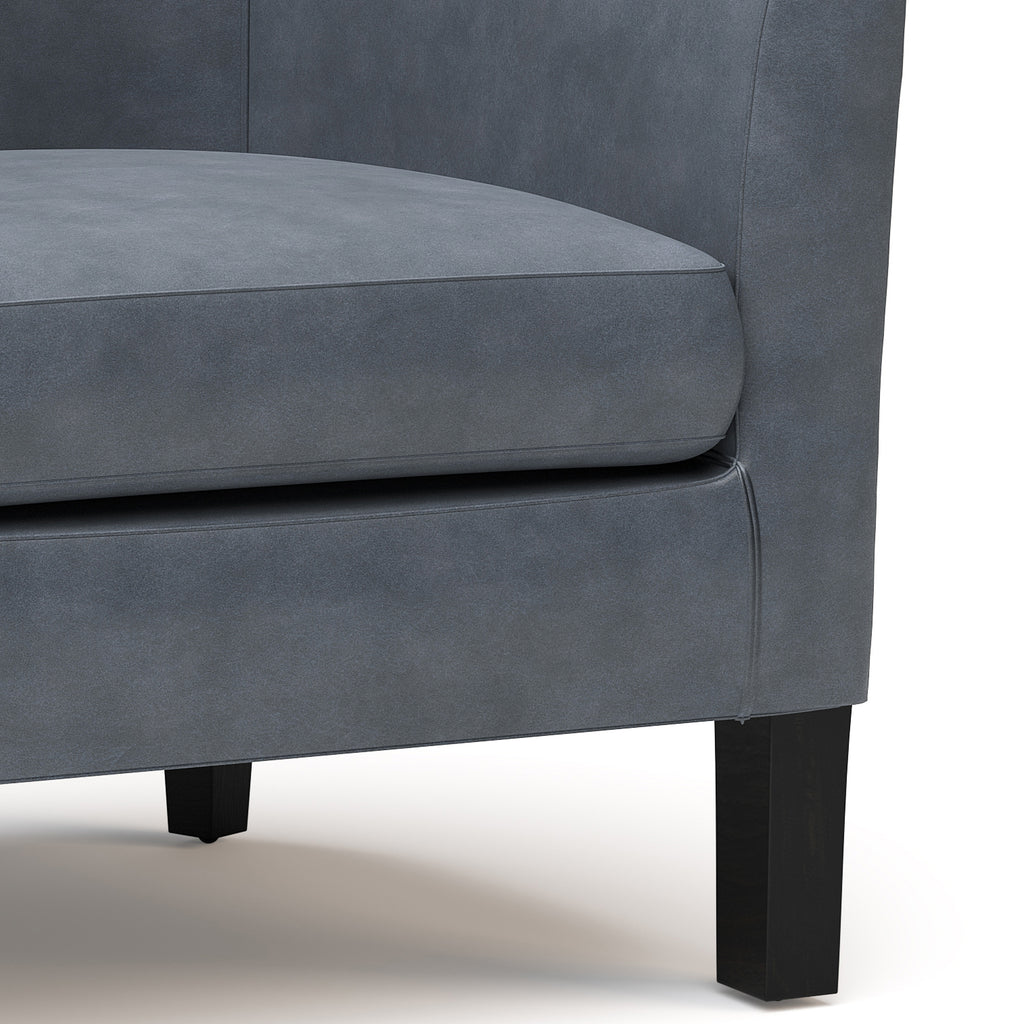 Austin 30 Inch Wide Tub Chair in Stone