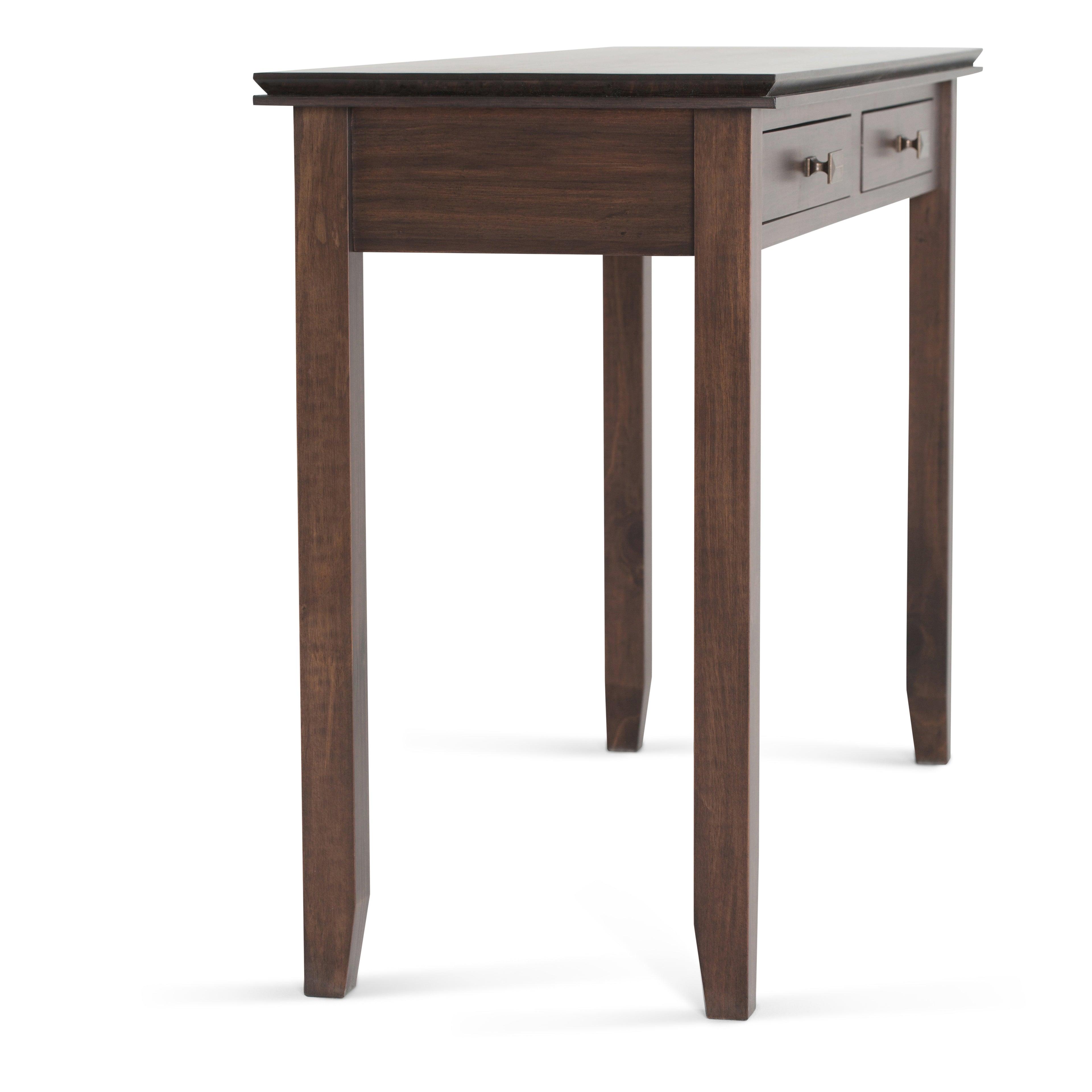 Artisan 46 Inch Wide Solid Wood Console Sofa Table
