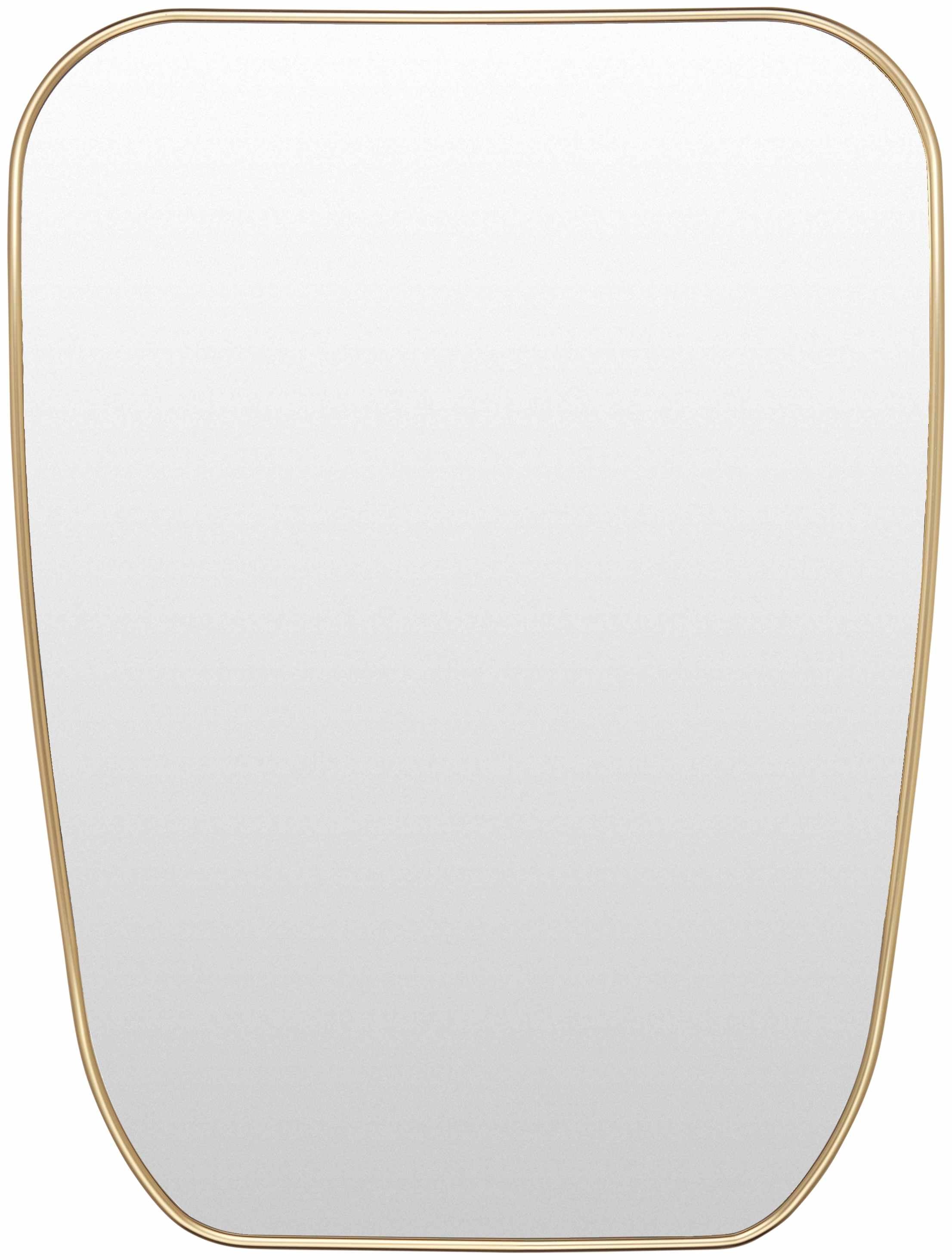 Orbassano Gold Frame Round Mirror - Clearance
