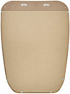 Orbassano Gold Frame Round Mirror - Clearance