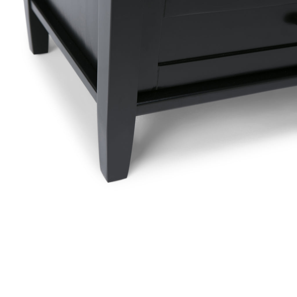 Warm Shaker 47 Inch Wide Solid Wood TV Stand