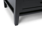 Warm Shaker 47 Inch Wide Solid Wood TV Stand