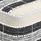 Barley Square Pouf