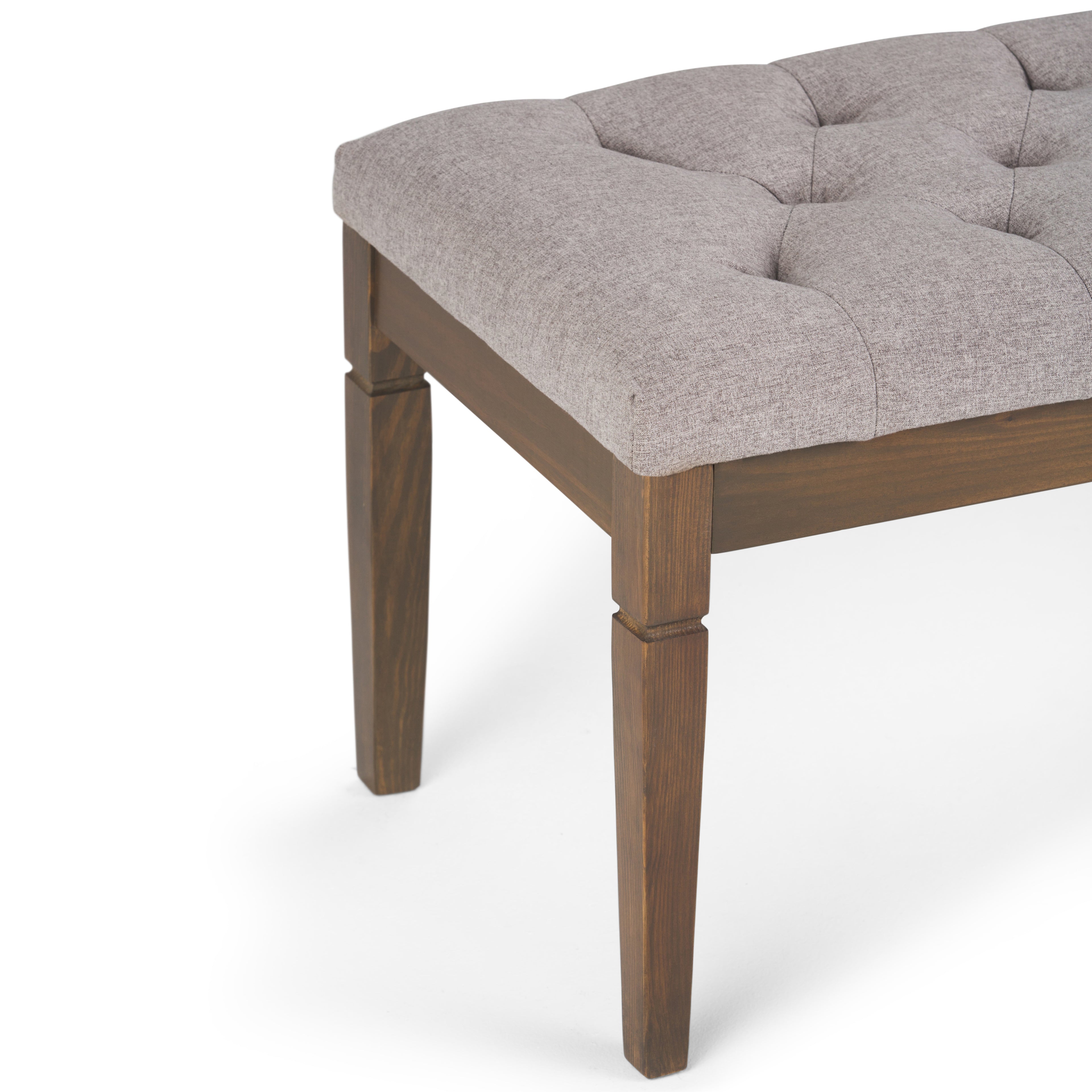 Waverly - Tufted Ottoman Bench - Cloud
