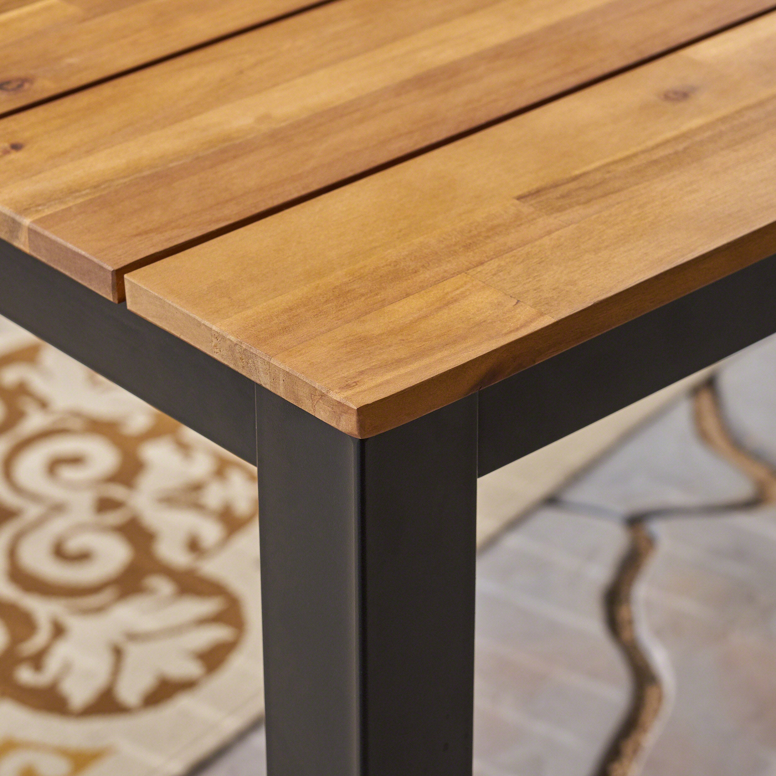 Rectangular Outdoor Dining Table