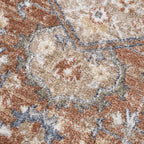 Gael Rust Boutique Washable Rug