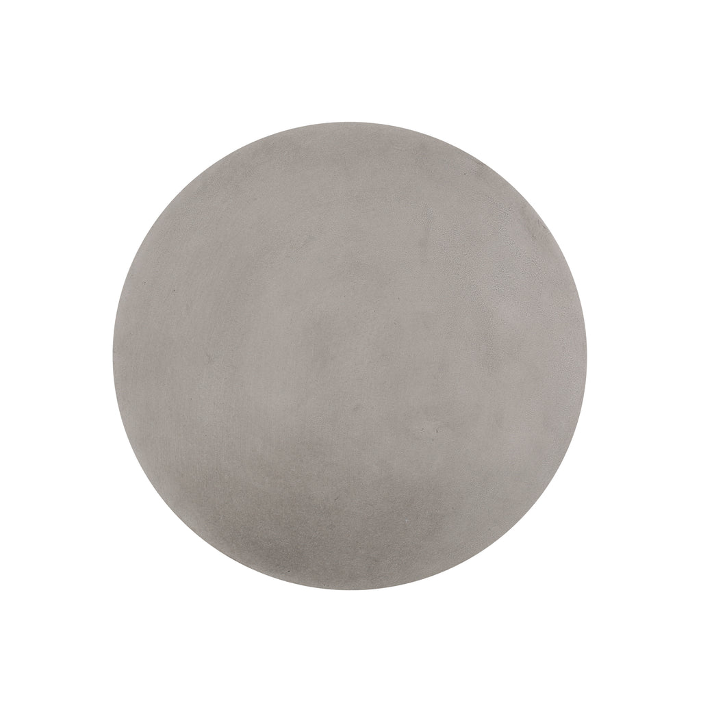 Outdoor Lightweight Round Concrete Side Table