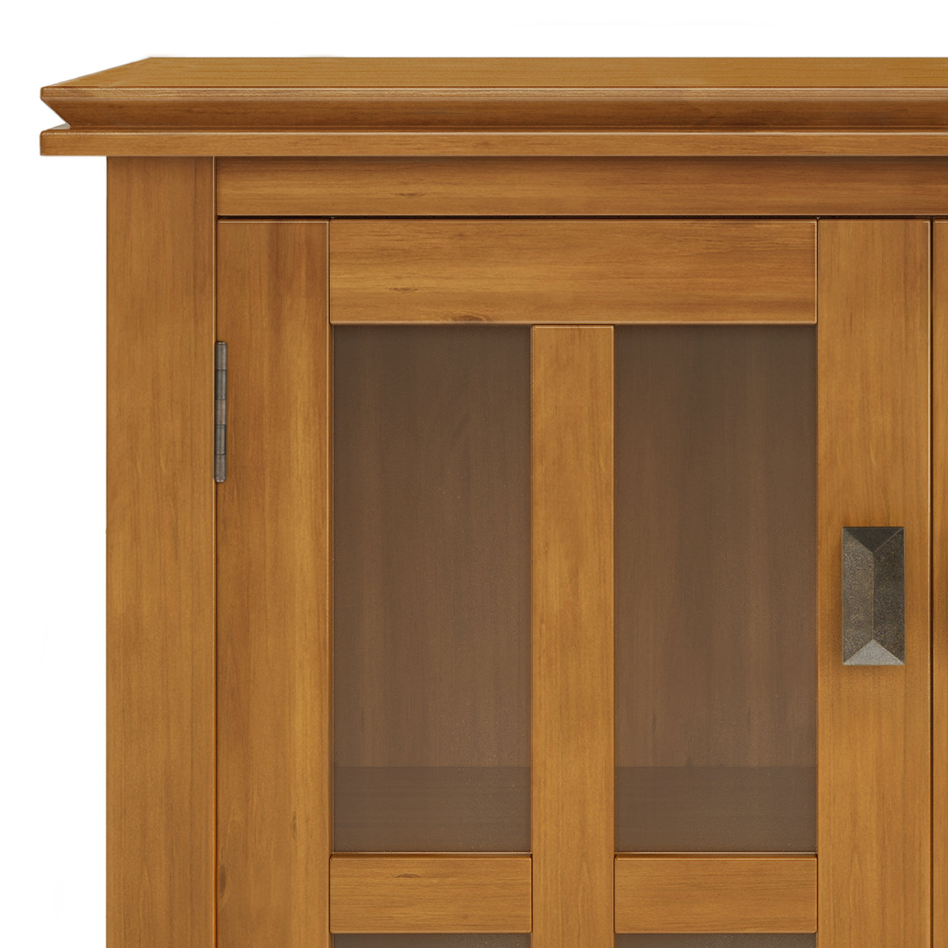 Artisan 30" Wide Solid Wood Low Storage Cabinet in Light Golden