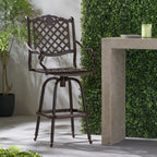 Cast Aluminum Bar Stool