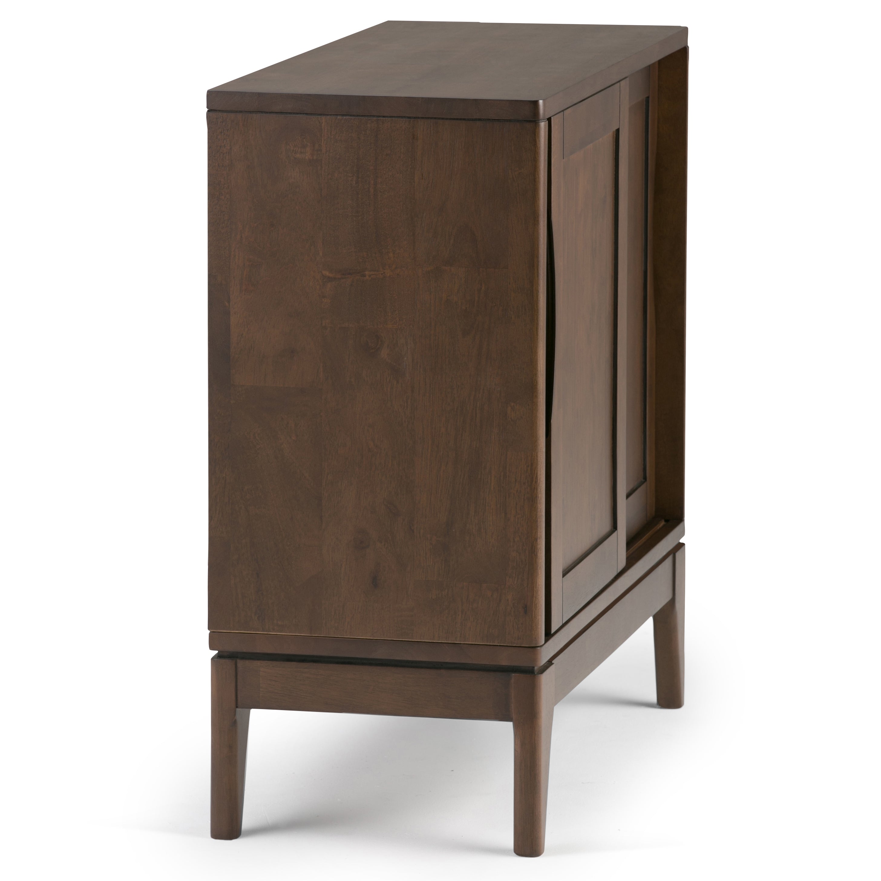 Harper 30 Inch Wide Solid Hardwood Mid-Century Modern Low Storage Cabinet