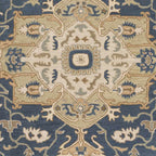 Broomfield 1145 Hand Tufted Blue Wool Rug