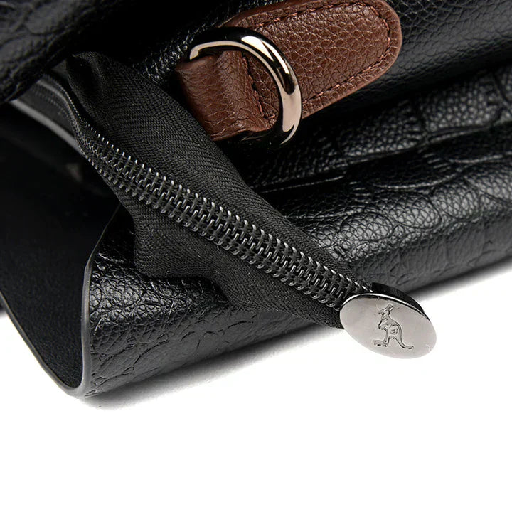Amara Genuine Leather Handbag for Women 3 Compartment Shoulder Bag