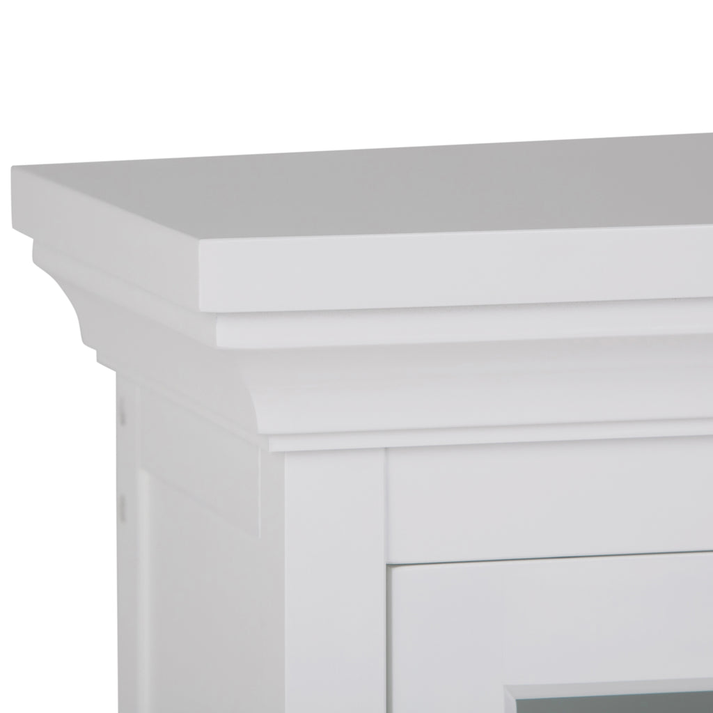 Avington 24 Inch Wide Solid Wood Two Door Wall Cabinet