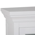 Avington 24 Inch Wide Solid Wood Two Door Wall Cabinet