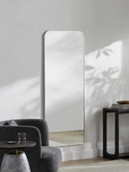 Lavezzola Metallic Silver Mirror - Clearance