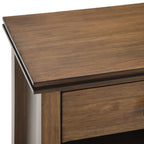 Artisan 24 Inch Wide Solid Wood Bedside Table in Rustic