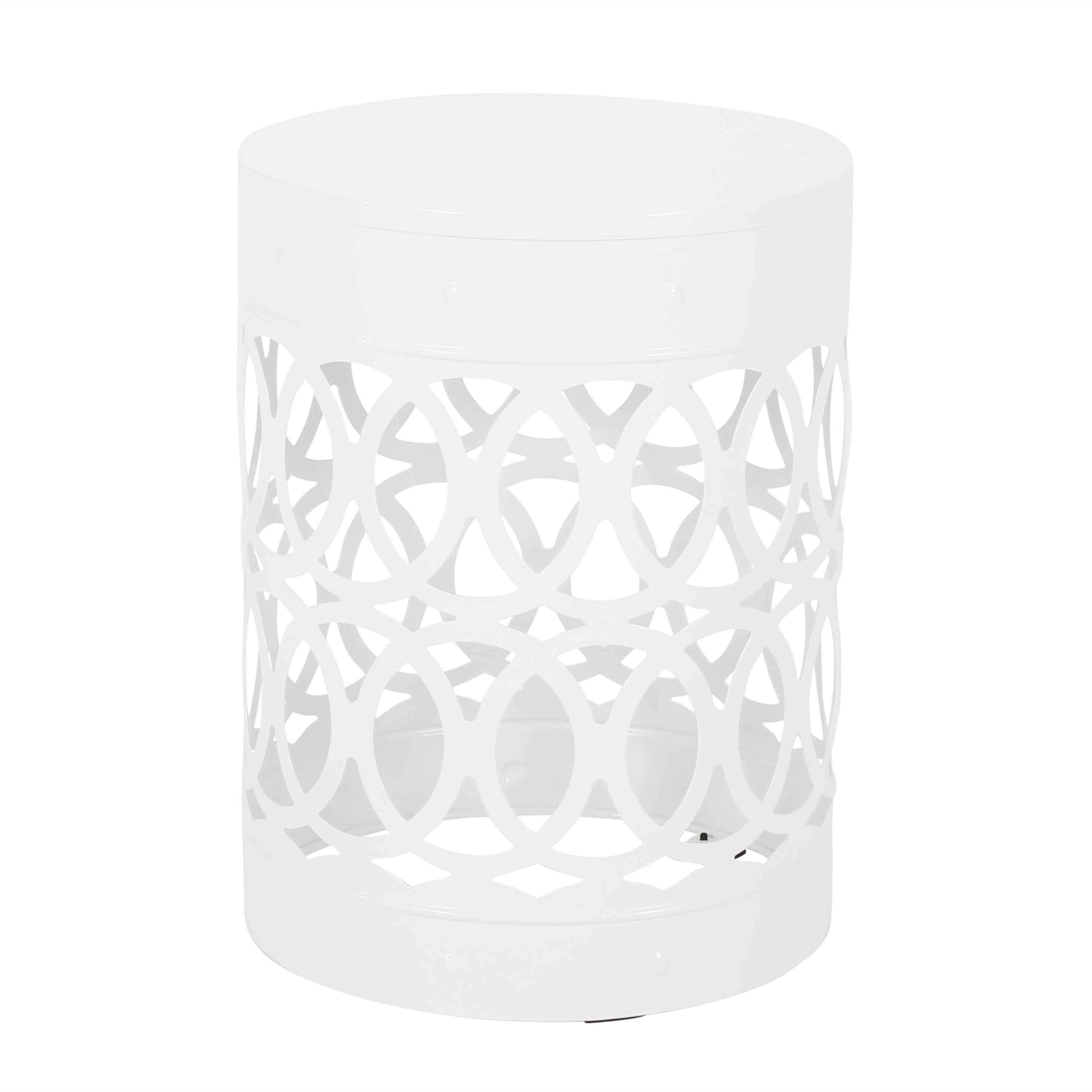 Modern Iron Outdoor End Table
