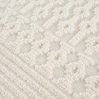 Drago White Washable Area Rug