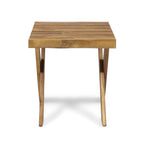 Acacia Wood Side Table