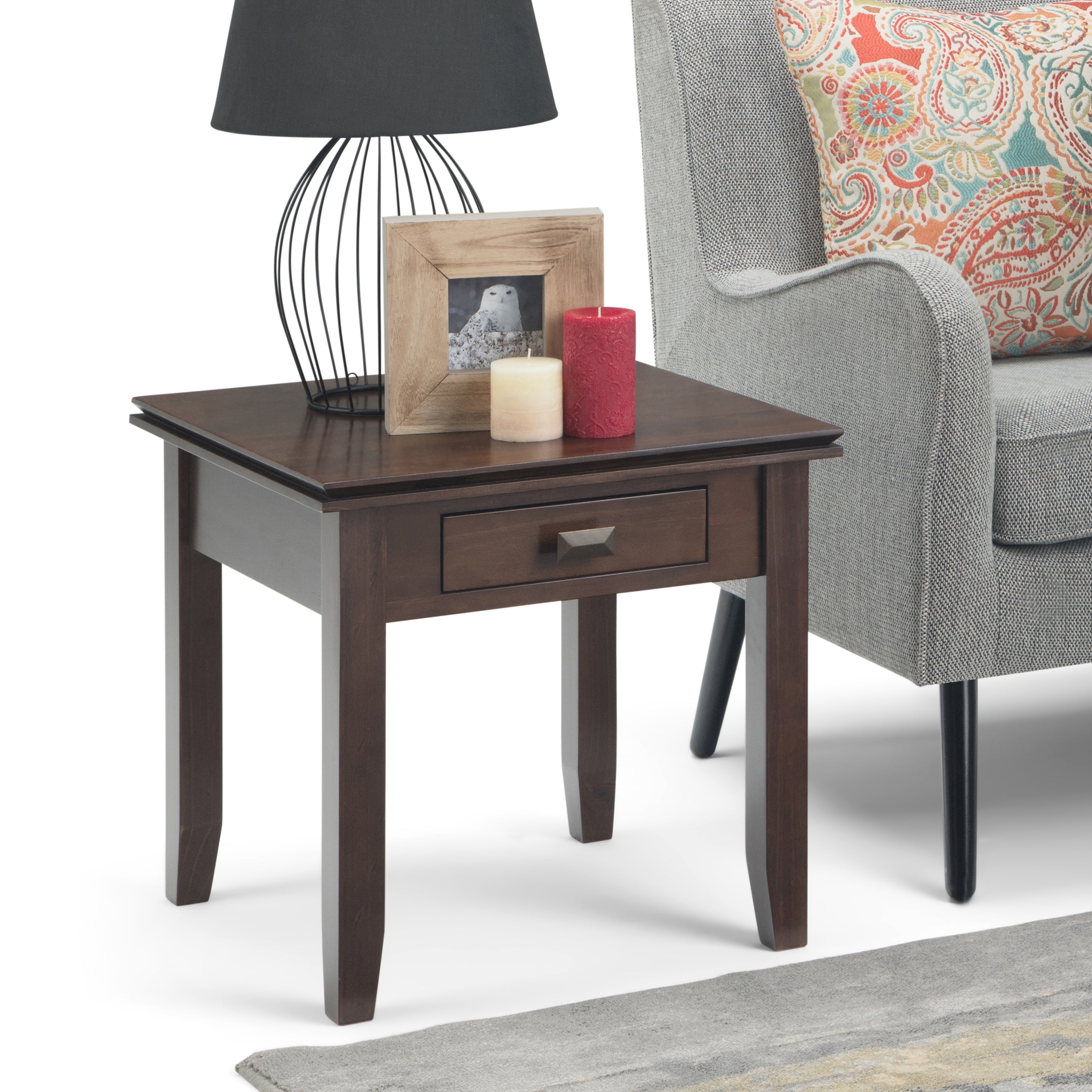 Artisan End Table - Tobacco