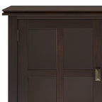 Artisan 60 Inch Wide Solid Wood Large Sideboard Buffet