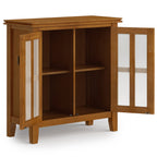 Artisan 30" Wide Solid Wood Low Storage Cabinet in Light Golden