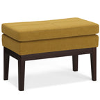 Carlson Small Ottoman Bench in Marigold