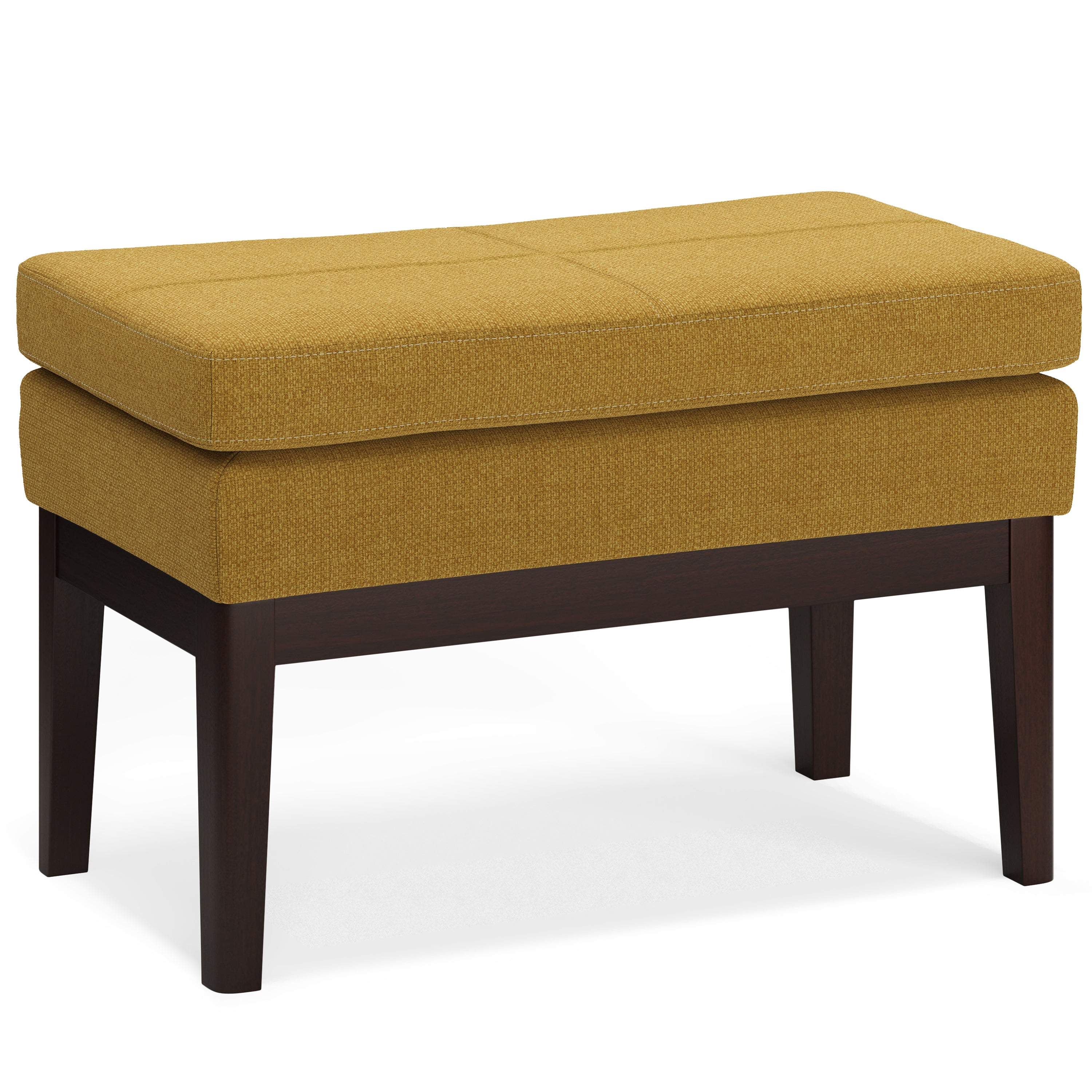 Carlson Small Ottoman Bench in Marigold