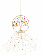 Mapua Colorful Beaded Macrame Wall Hanging Decor - Clearance