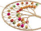 Mapua Colorful Beaded Macrame Wall Hanging Decor - Clearance