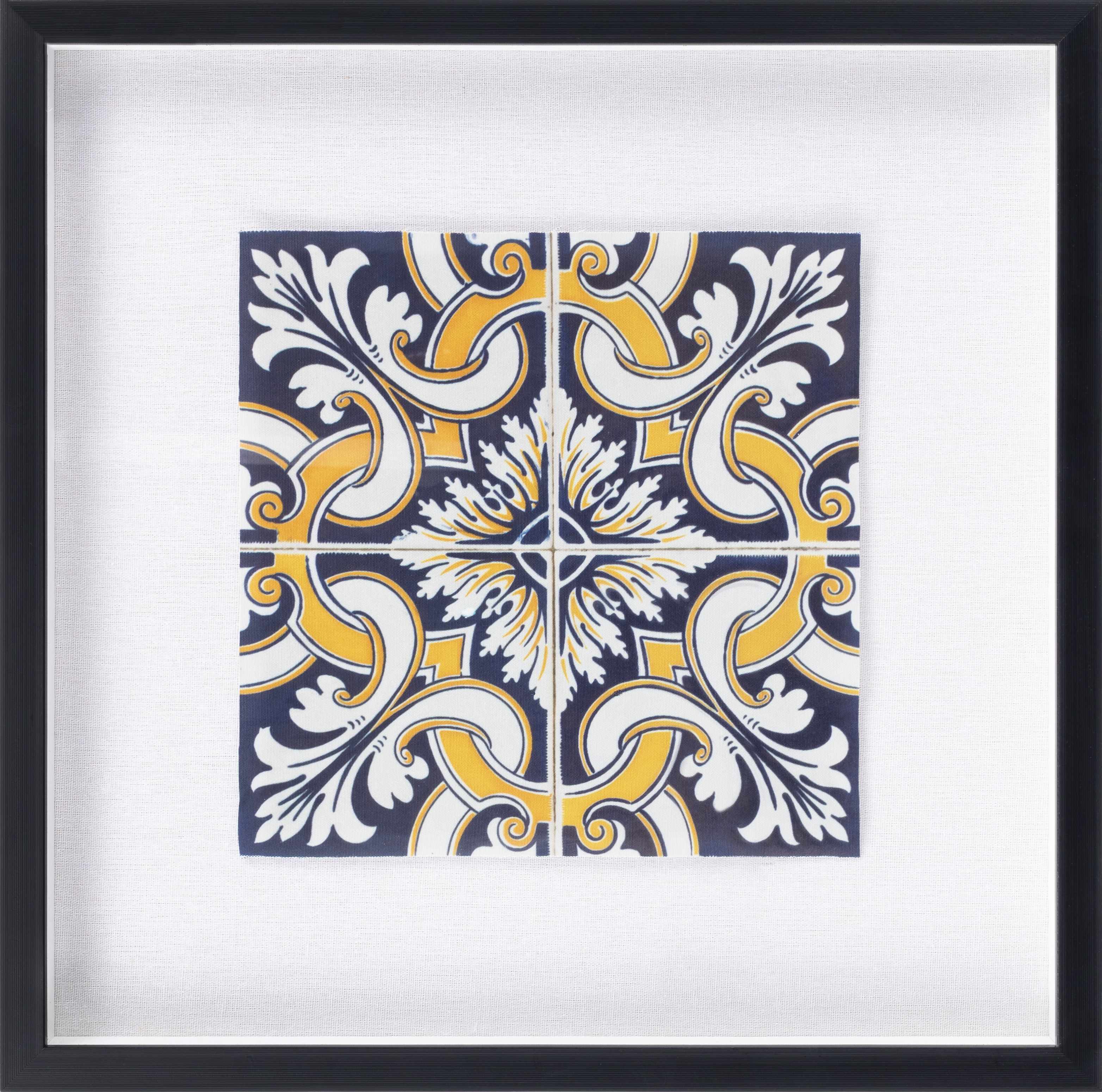 Mazgirt Majestic Black Frame Wall Art Piece - Clearance