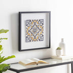 Mazgirt Majestic Black Frame Wall Art Piece - Clearance
