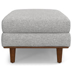 Morrison Large Rectangular Ottoman in Mist