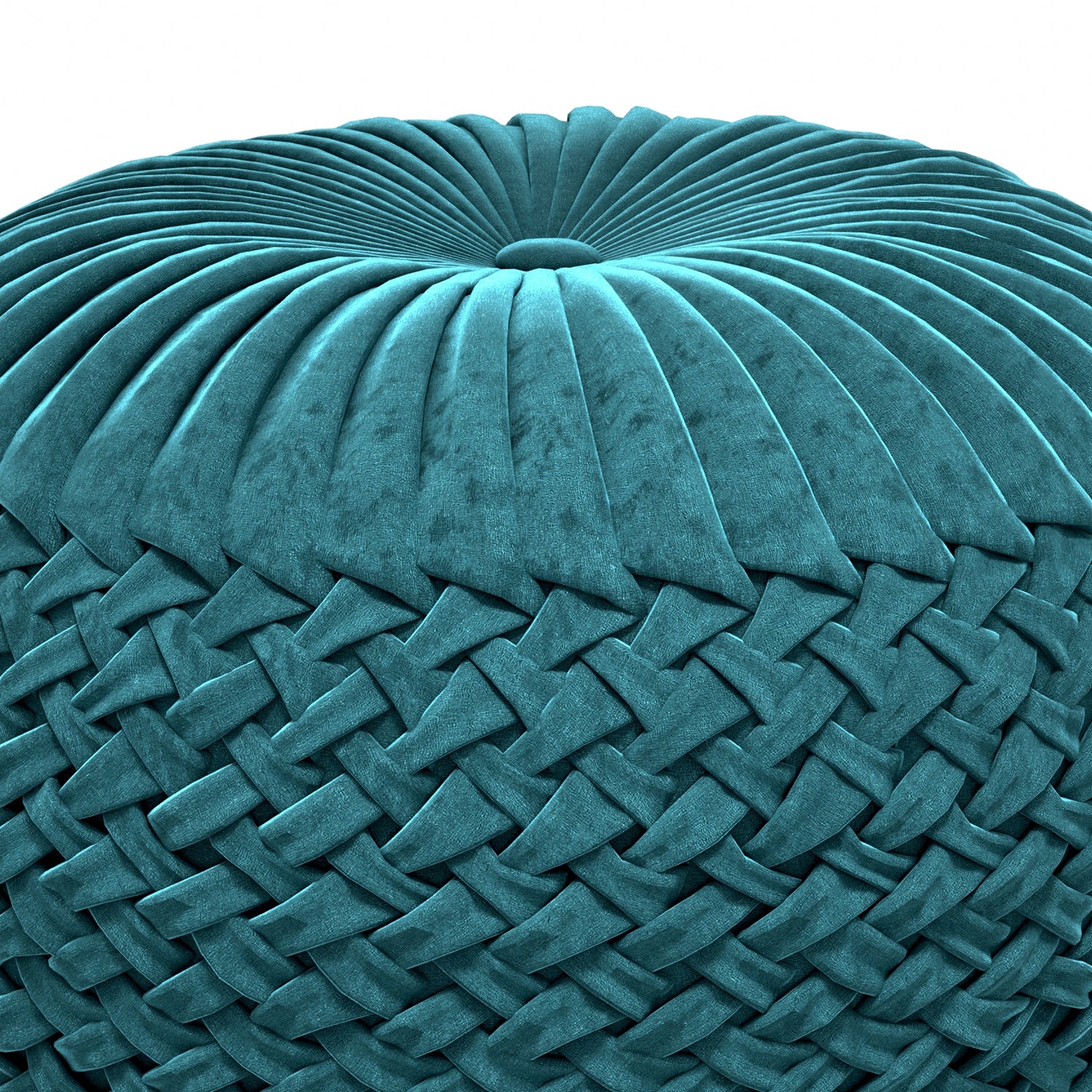 Grafton 20 Inch Wide Round Pouf