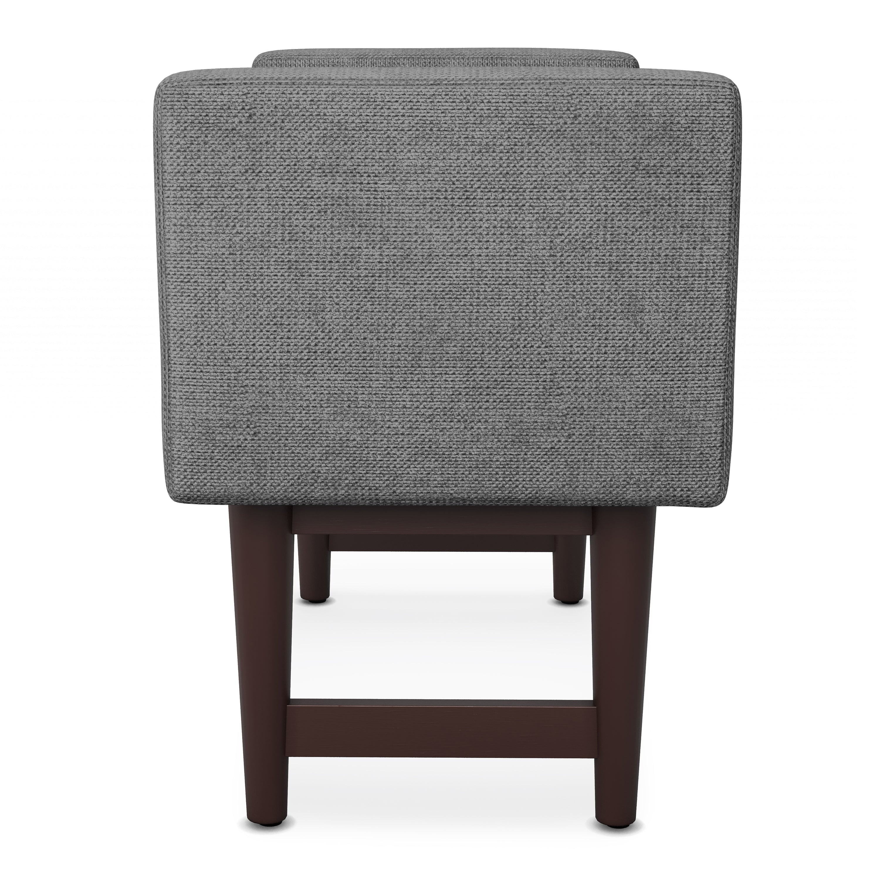 Scott Small Ottoman Bench - Pewter