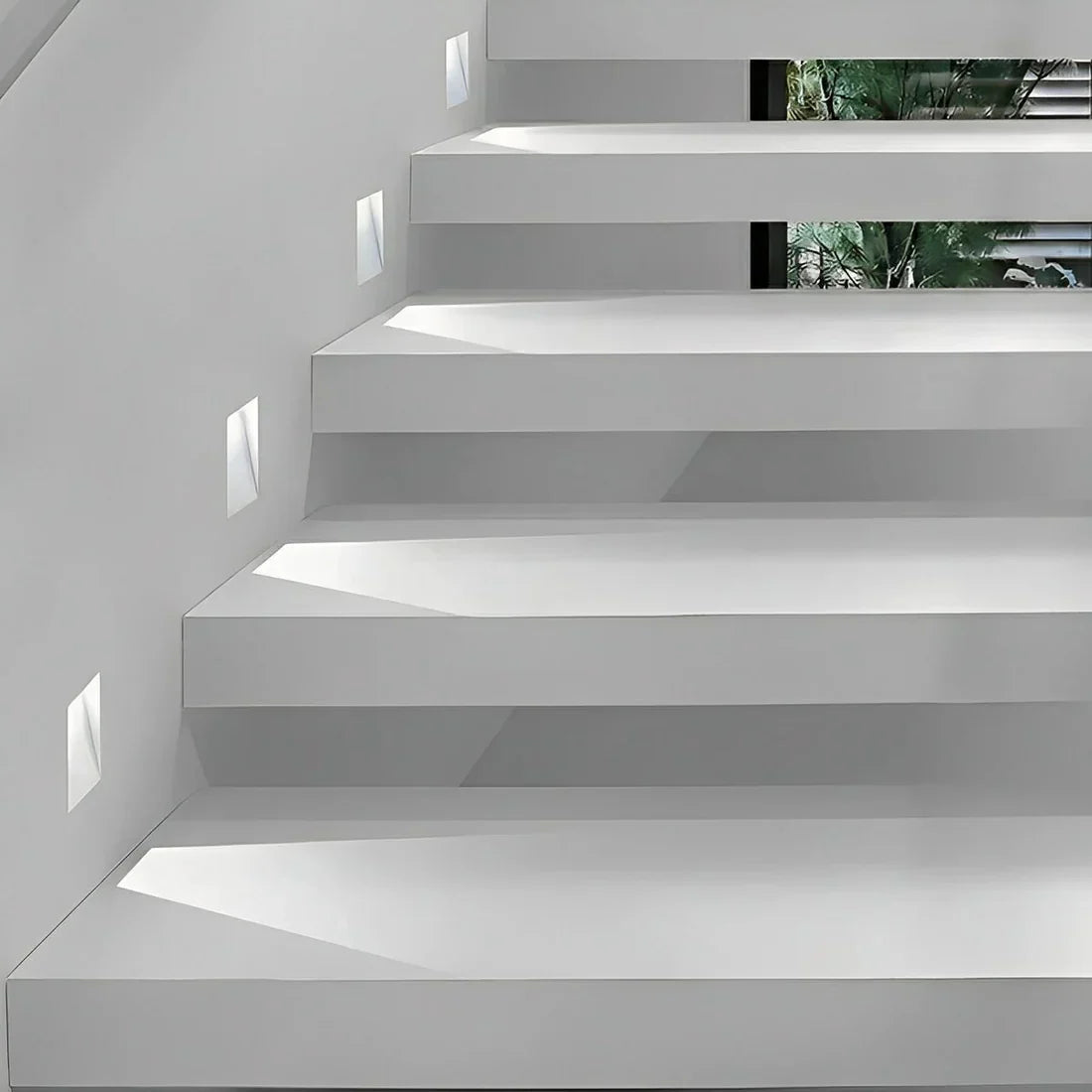 Nordic Frameless Stair LED Wall Light Stainless Steel Sensor Indoor