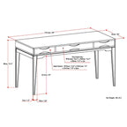 Harper - Desk - Light Golden